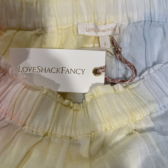 NWT LoveShackFancy multi colored skirt size small - Picture 3 of 4